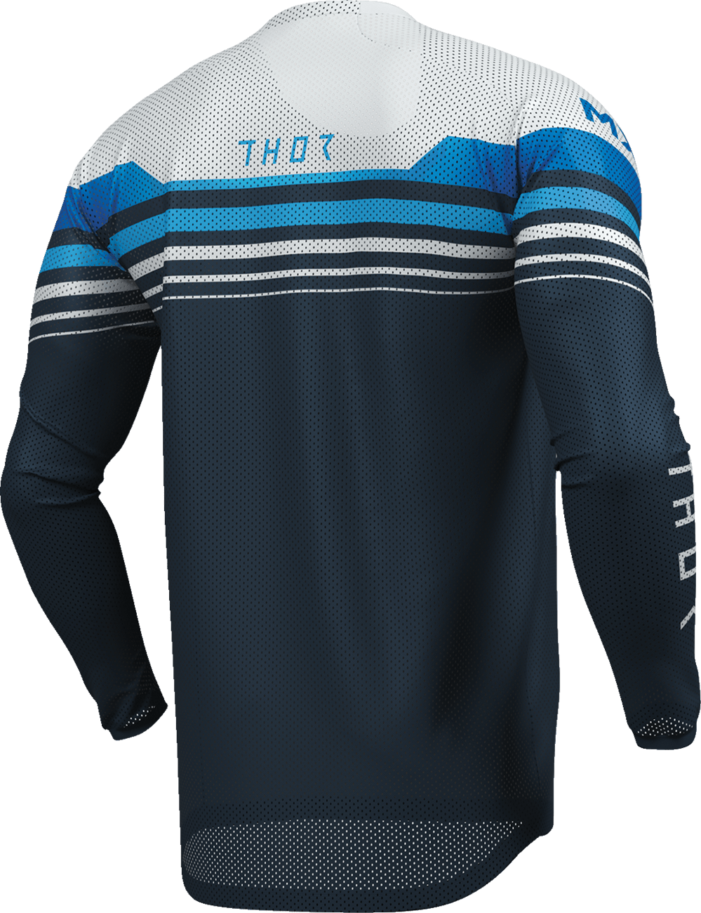 THOR Launchmode Air Raptor Jersey - Midnight/Gray, Medium - Part Number 2910-8437 - Kelly Motorsports