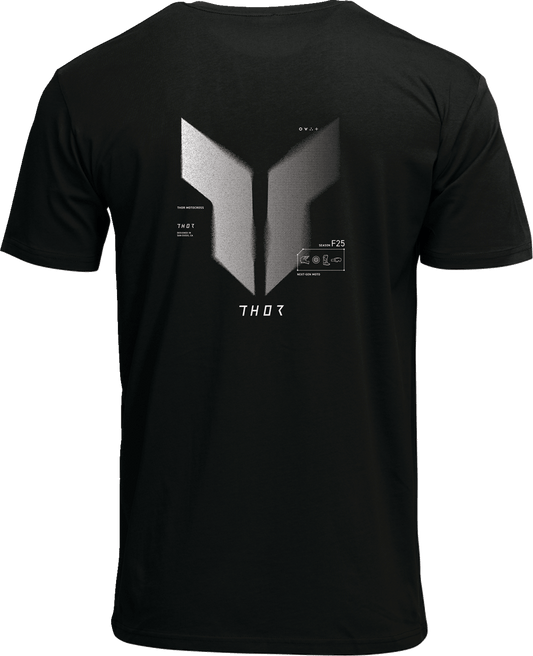 THOR Noise T-Shirt - Black - 2XL by THOR, Part Number 3030-24550 - Kelly Motorsports