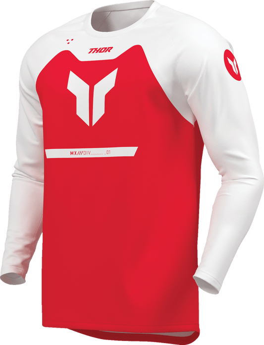 THOR Ridemode Menace Jersey - Red - 4XL (Part No. 2910-8712) - Kelly Motorsports