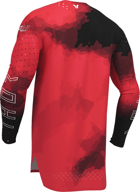 THOR Sportmode Carbon Jersey 2XL - Black and Red by THOR Part 2910-8731 - Kelly Motorsports