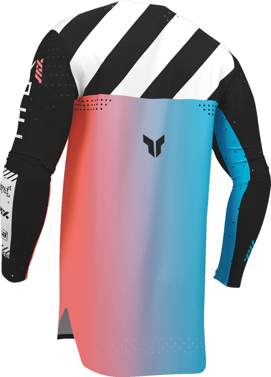 THOR Sportmode Synth Jersey - Black, Large, Part No. 2910-8372 - Kelly Motorsports