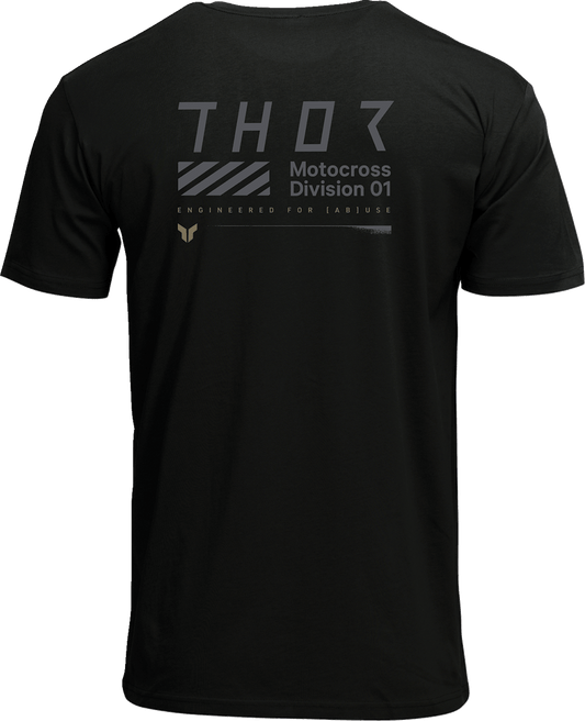 THOR Stamp T-Shirt - Black Large - 3030-25149 by THOR - Kelly Motorsports