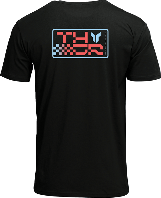 THOR Vantage T-Shirt in Black - 2XL by THOR, Part Number 3030-25111 - Kelly Motorsports