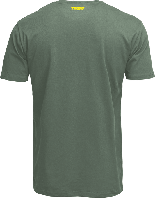 THOR Warp T-Shirt - Olive - Small 3030-25102 - Kelly Motorsports