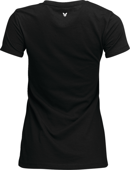 THOR Women's Brave T-Shirt in Black, Part Number 3031-4298 - Kelly Motorsports