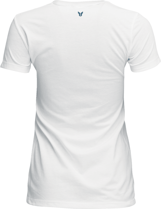 THOR Women's Brave T-Shirt - White - Medium (Part Number 3031-4293) - Kelly Motorsports