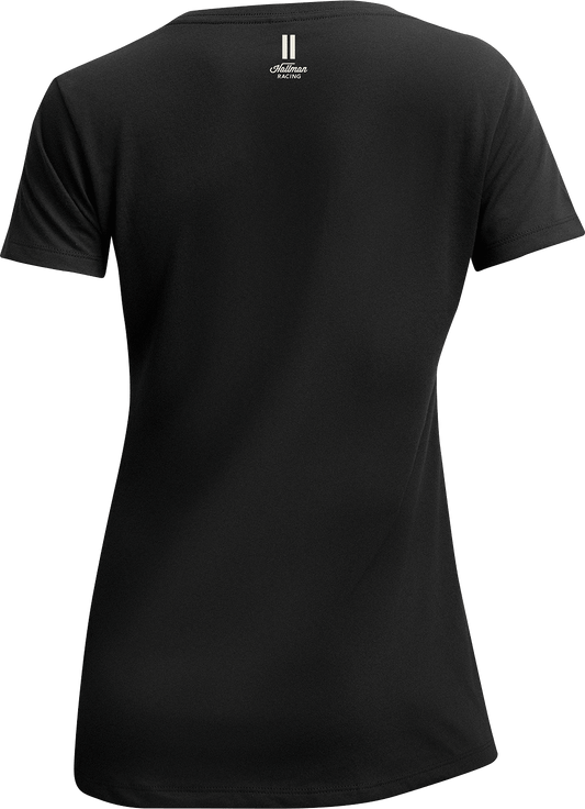 THOR Women's Hallman Heritage T-Shirt - Black, Part Number 3031-4138 - Kelly Motorsports