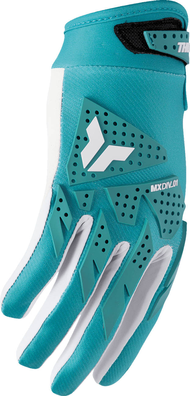 THOR Women's Launchmode XP Gloves - Aqua, Small - Model 3331-0292 - Kelly Motorsports