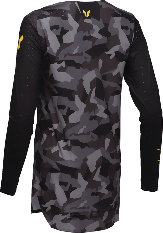 THOR Women's Sportmode Shadow Jersey - Black, Part Number 2911-0325 - Kelly Motorsports