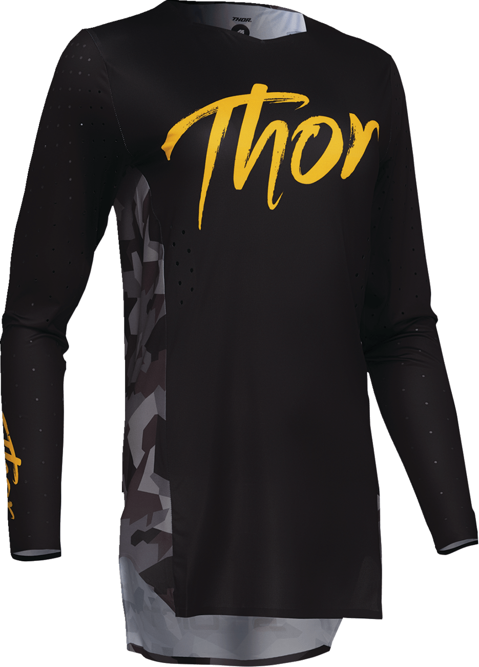 THOR Women's Sportmode Shadow Jersey - Black, Part Number 2911-0325 - Kelly Motorsports