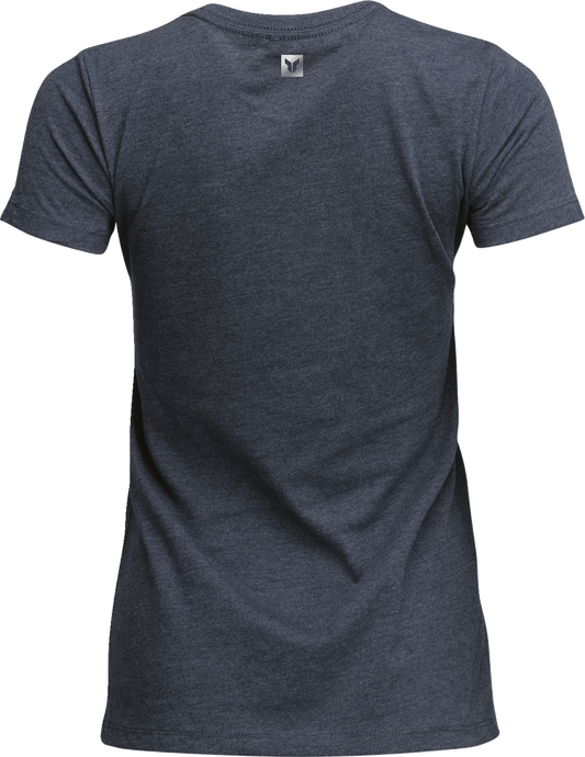 THOR Women's Trax T-Shirt - Navy, Part Number 3031-4306 - Kelly Motorsports