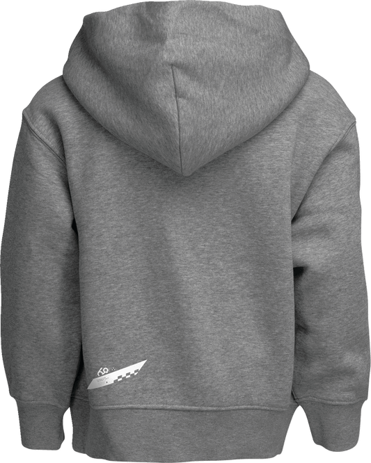 THOR Youth Brave Pullover Hoodie Heather Gray (Part No. 3052-0711) - Kelly Motorsports