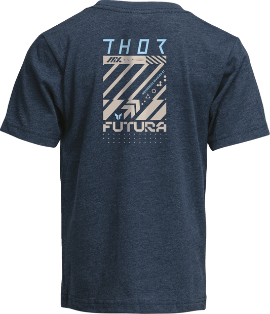THOR Youth Futura T-Shirt in Navy - Large 3032-3894 - Kelly Motorsports