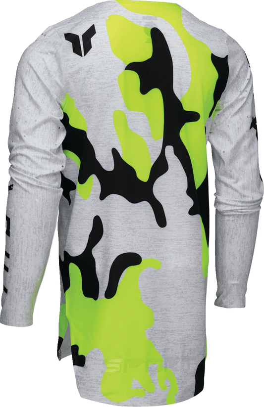 THOR Youth Sportmode Riot Jersey XL - White/Acid | Part Number 2912-2541 - Kelly Motorsports