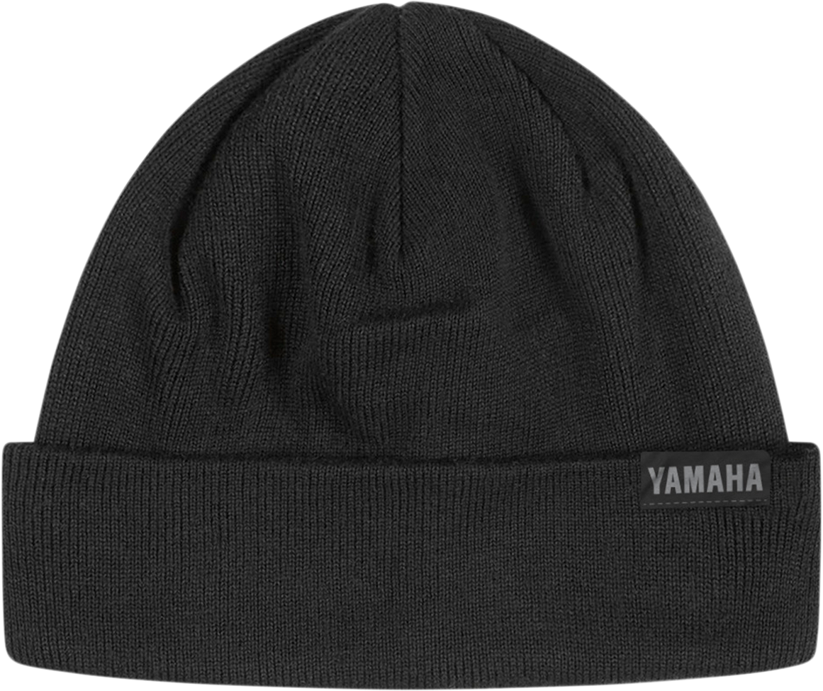 Yamaha Apparel Premium Black Beanie NP21A - H1818 - Kelly Motorsports