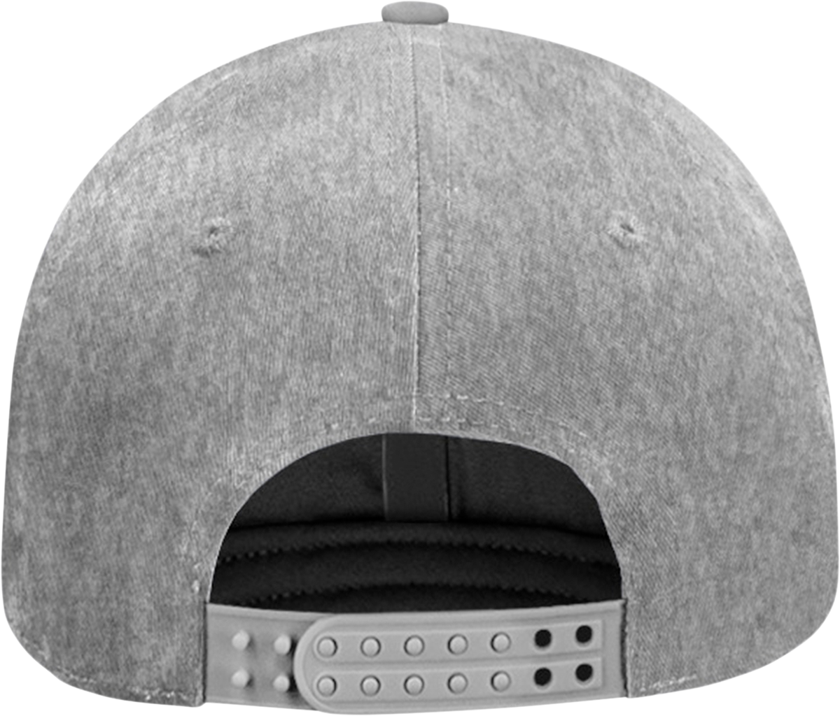 Yamaha Apparel Yamaha Flannel Hat - Heather Gray and Blue, Part Number NP21A - H2737 - Kelly Motorsports