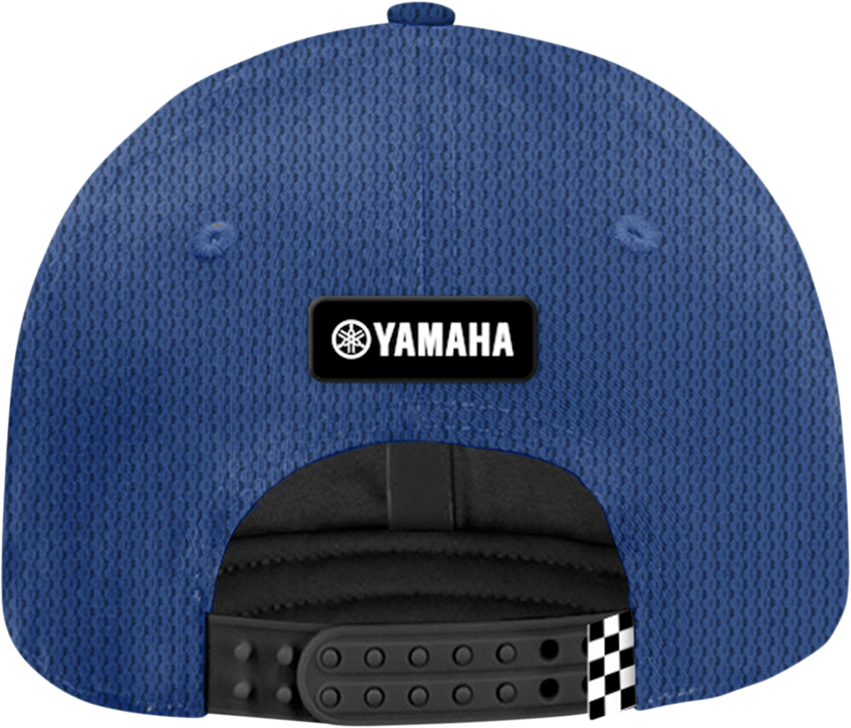 YAMAHA APPAREL Yamaha Flat Bill Snapback Hat - Blue NP21A - H2689 - Kelly Motorsports