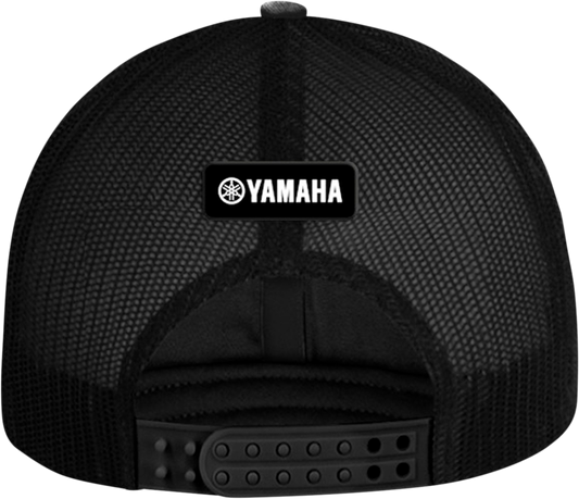 Yamaha Apparel Yamaha Patch Hat - Heather Gray and Black NP21A - H2735 - Kelly Motorsports