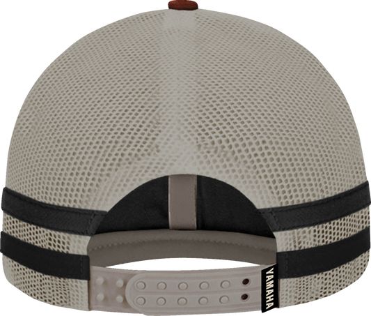 Yamaha Apparel Yamaha Racing Hat - Rust and Tan LEM25 - H45 - Kelly Motorsports