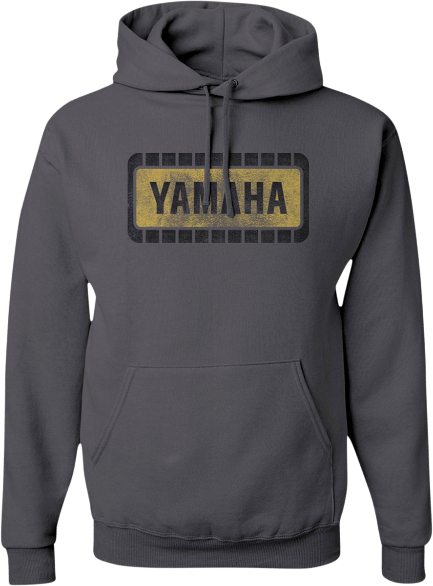 Yamaha Apparel Yamaha Retro Hoodie - Charcoal - Extra Large NP21S-M1971-XL - Kelly Motorsports