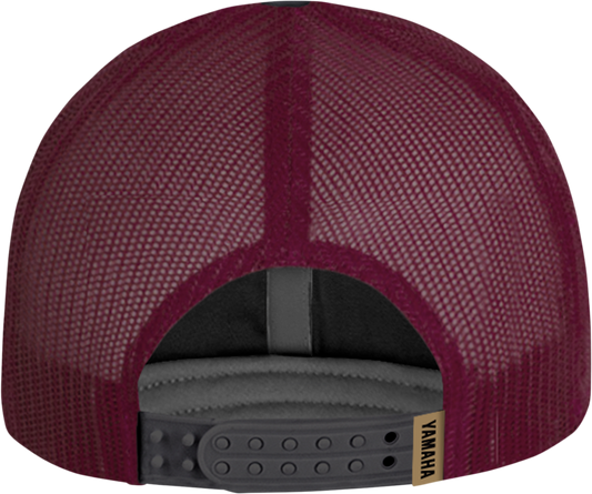 Yamaha Apparel Yamaha Wool Hat - Gray/Maroon NP21A - H3247 - Kelly Motorsports