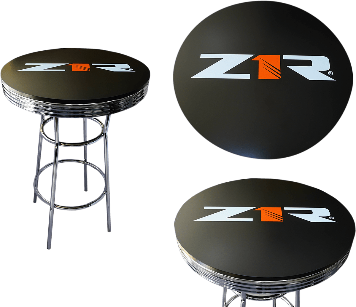 Z1R Round Pub Table with MDF Top – 30 Inch Diameter, Part Number X80-6024ZR - Kelly Motorsports