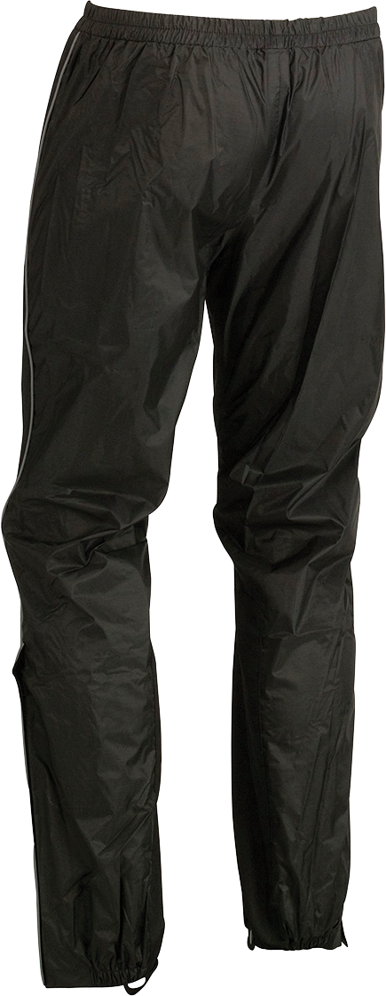 Z1R Women's Rain Pants 2855 - 0616 - Waterproof Motorcycle Riding Trousers in Black - Kelly Motorsports