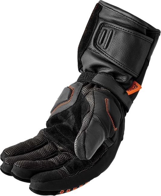 RST Women's Arctic D3O Waterproof Gloves - Black Textile, Medium