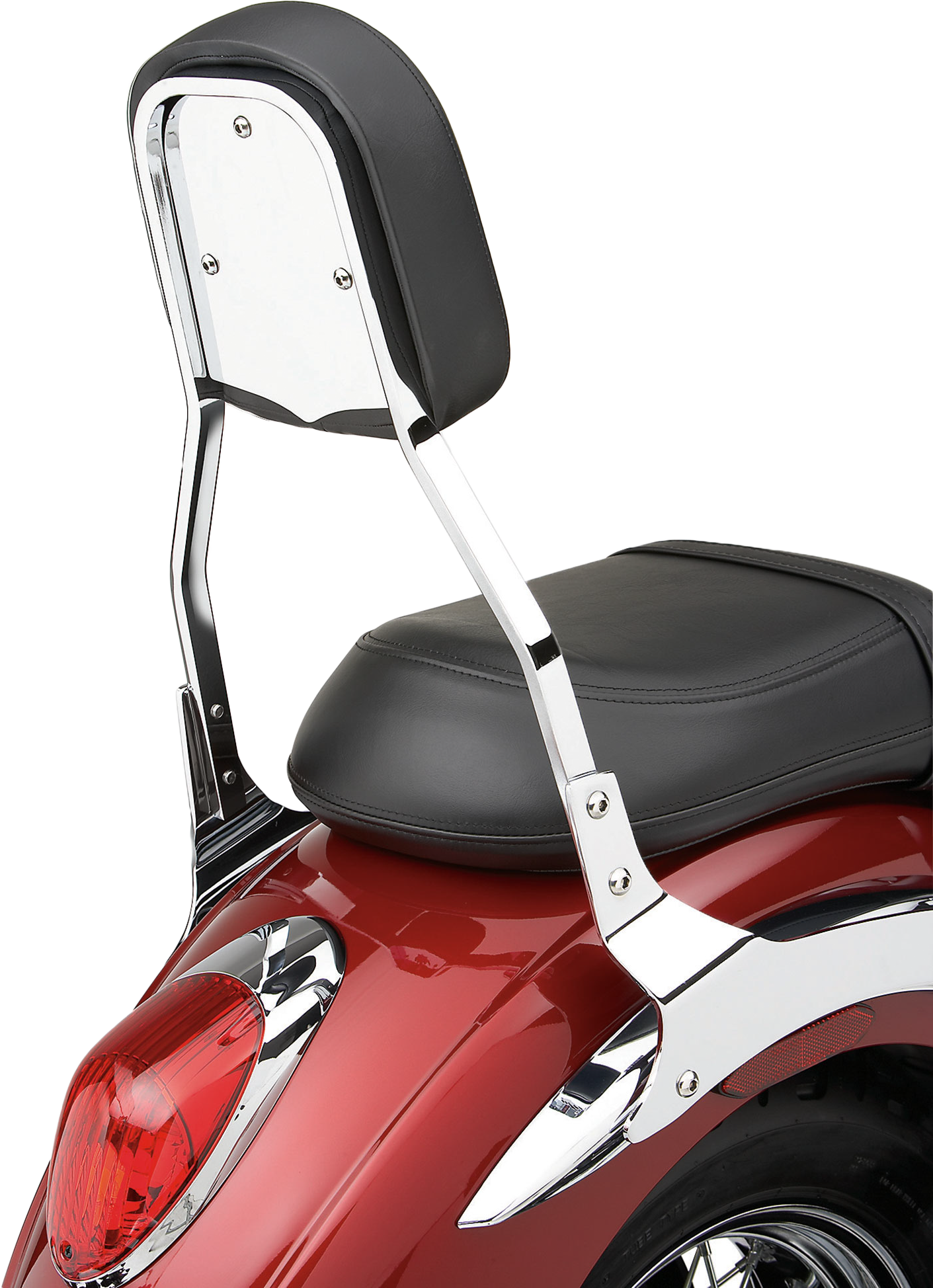BACKREST INSERT CHROME PLATE FITS STD