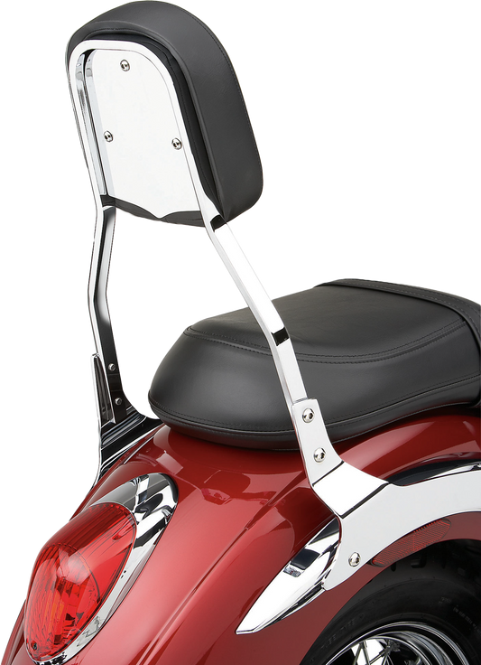 BACKREST INSERT CHROME PLATE FITS STD