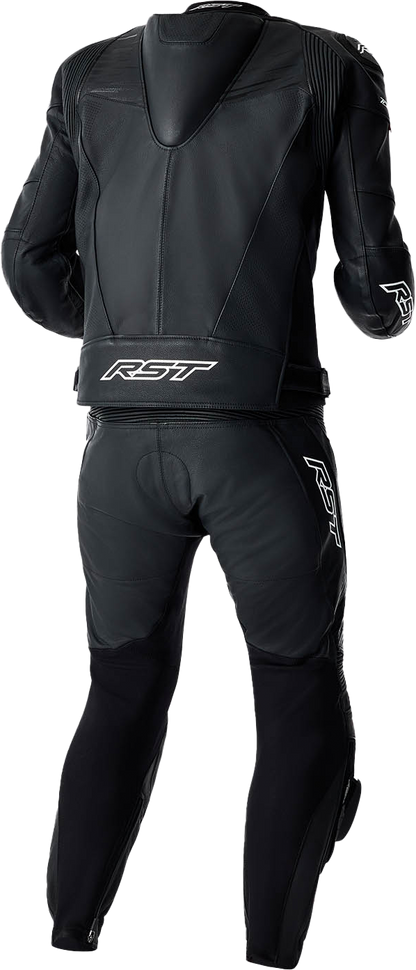 RST Tractech Evo D3o Leather Jacket White/Black - Small