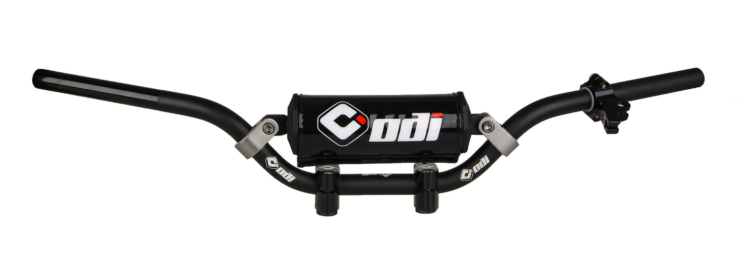 ODI Pee Wee Upgrade Bar Kit Black (Part No. H724MX-KIT) for BMX Bikes
