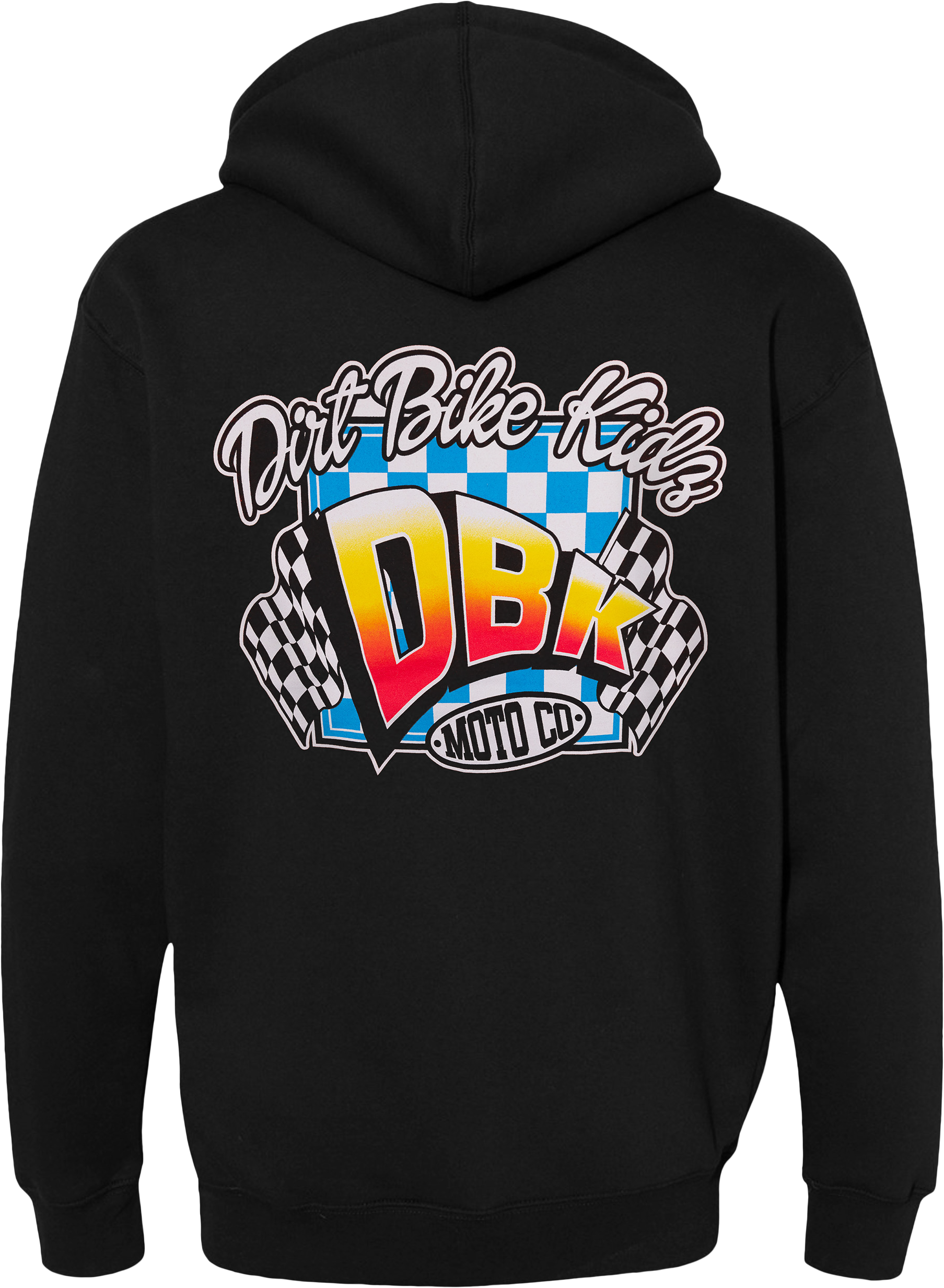 DBK Clean Win Youth Hoodie Black with Cotton-Poly Blend for Adults and Youth