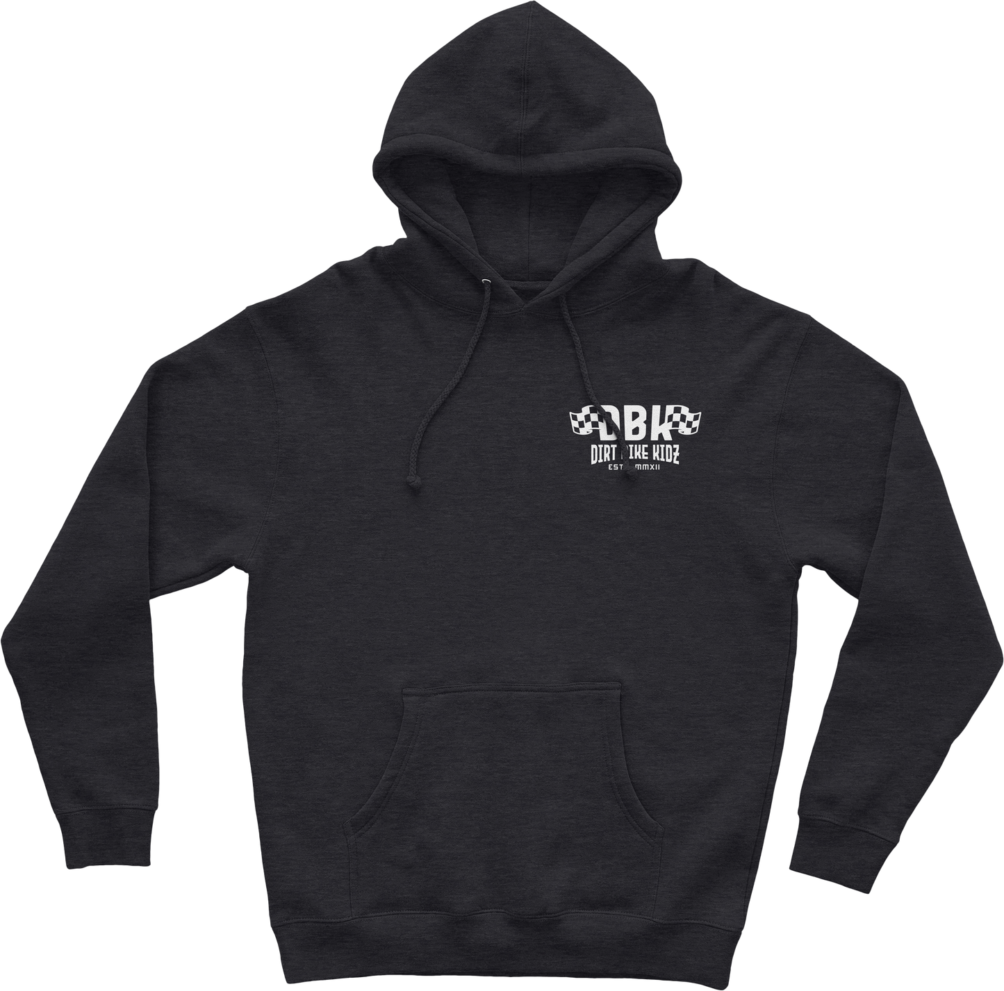 DBK Till The End Youth Hoodie Charcoal Large - Comfortable and Stylish Youth Apparel
