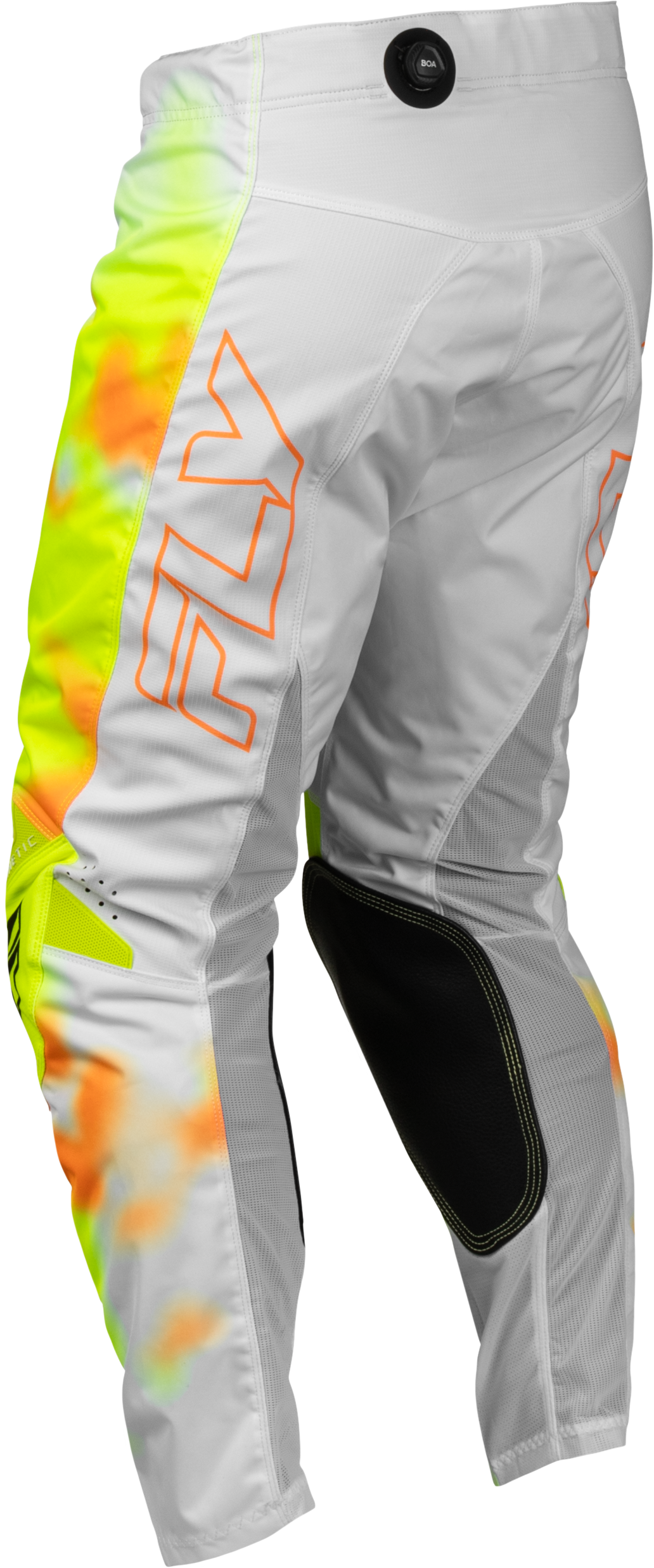 Kinetic Blur Pants White/Hi Vis/Orange Sz 38