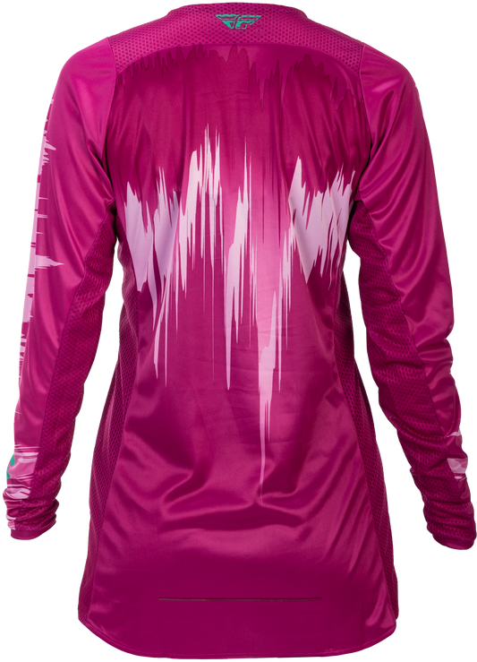 FLY RACING WOMEN'S LITE JERSEY PINK/TURQUOISE MD'MD