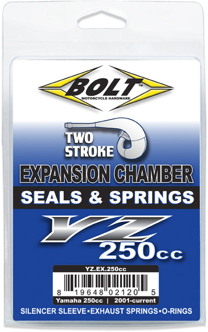 BOLT Yamaha YZ250X YZ250 2 Stroke O Ring Spring and Coupler Kit - Part YZ.EX.250CC
