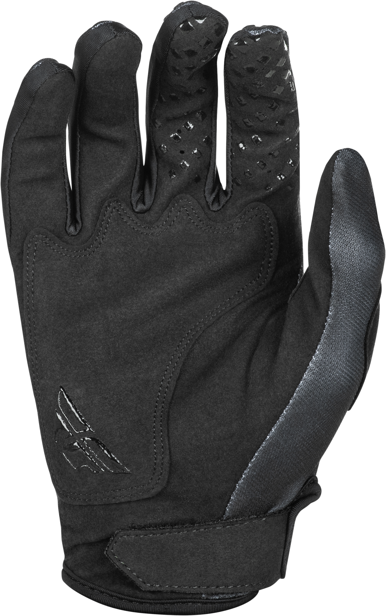 Fly Racing Kinetic Center Gloves Black/Gold - Part Number 378-5103X