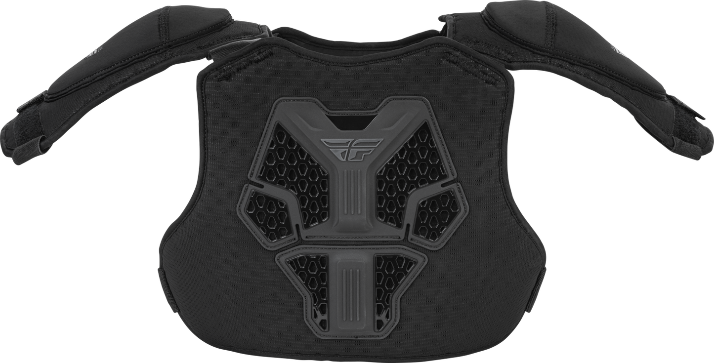 Fly Racing Peewee Revel Roost Guard for Kids - Black, Part Number 36-16066
