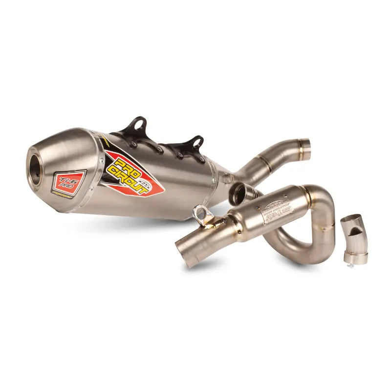 PRO CIRCUIT Ti 6 BC Titanium Race Exhaust System with Titanium End Cap