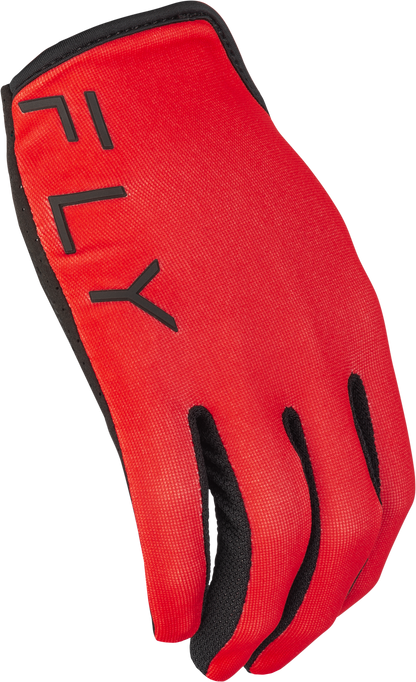 Fly Racing Radium Gloves Red 3X - Lightweight Minimalist Race Gloves with Touchscreen Compatibility