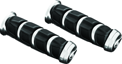 Kuryakyn Kinetic Grips Universal 1 inch Chrome for Honda VTX1800T and Shadow Models