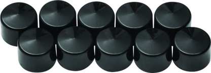 Kuryakyn Kool Kaps 5/16 Inch Allen Gloss Black - Bolt Cover Caps for Powersports