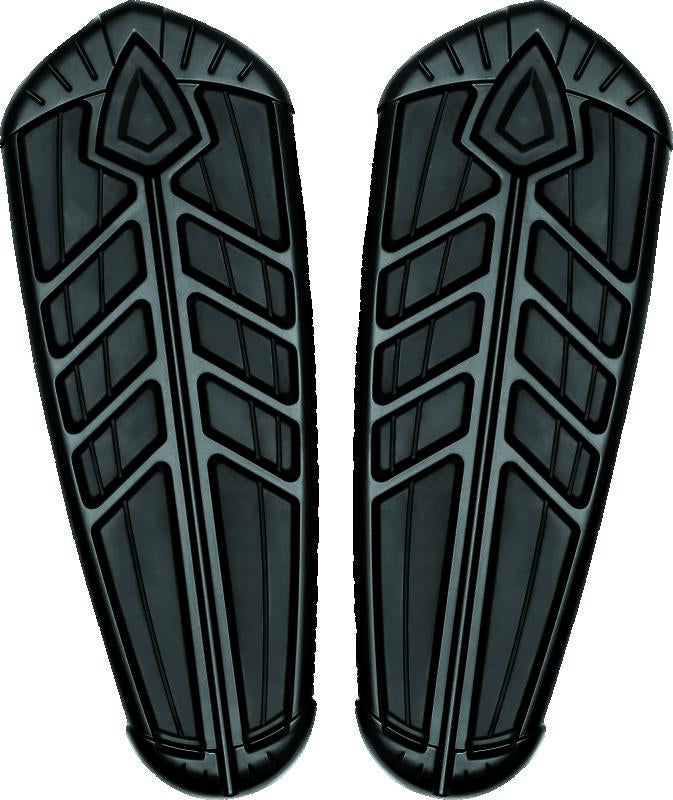 Kuryakyn Spear Driver Floorboard Inserts for Indian Motorcycles - Satin Black Part #kur5651
