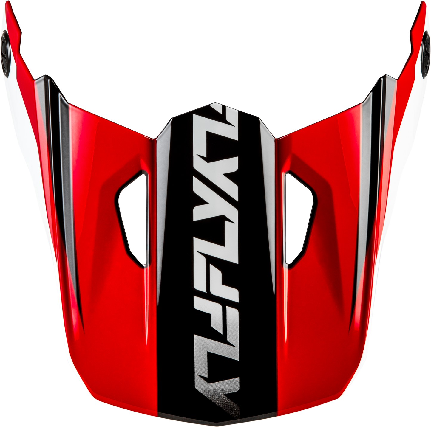 Fly Racing Kinetic Crest Helmet Visor Red/Black/White Medium/Large