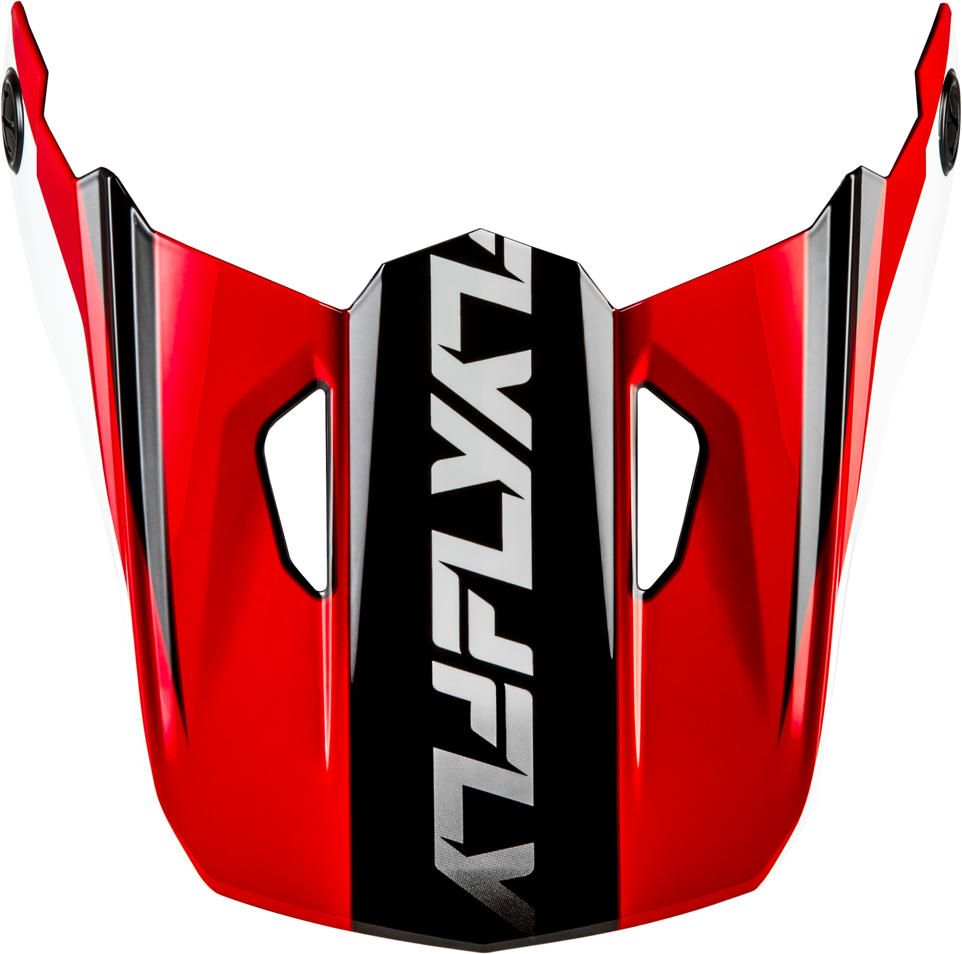 Fly Racing Kinetic Crest Helmet Visor Red/Black/White Medium/Large