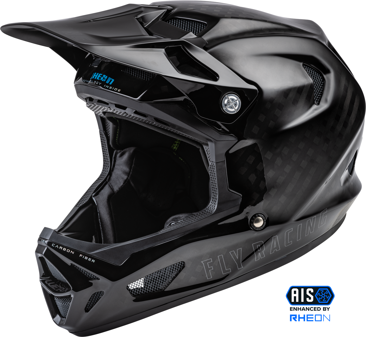 YOUTH WERX-R CARBON HELMET BLACK CARBON YL