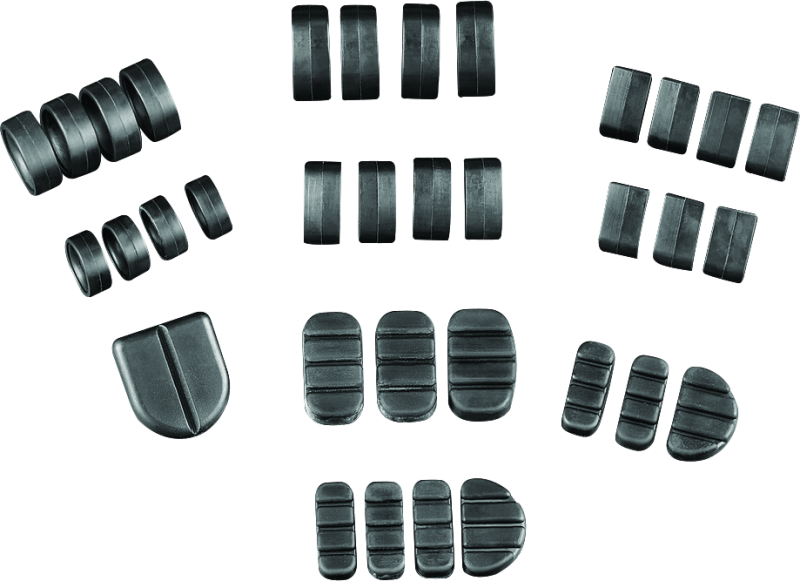 Kuryakyn Replacement Rubber for ISO Brake Pedal 8029 & 4025 – Durable PowerSports Brake Pedal Pad Set