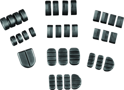 Kuryakyn Replacement Rubber for ISO Brake Pedal 8029 & 4025 – Durable PowerSports Brake Pedal Pad Set