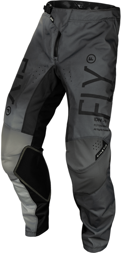 Fly Racing Youth Kinetic Prodigy Pants Black/Light Grey Size 18